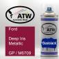 Preview: Ford, Deep Iris Metallic, GP / M6709: 400ml Sprühdose, von ATW Autoteile West.